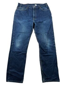 Vtg 90s Levis 505 Jeans Mens 38x32 Made in USA Regular Fit Straight Leg Blue